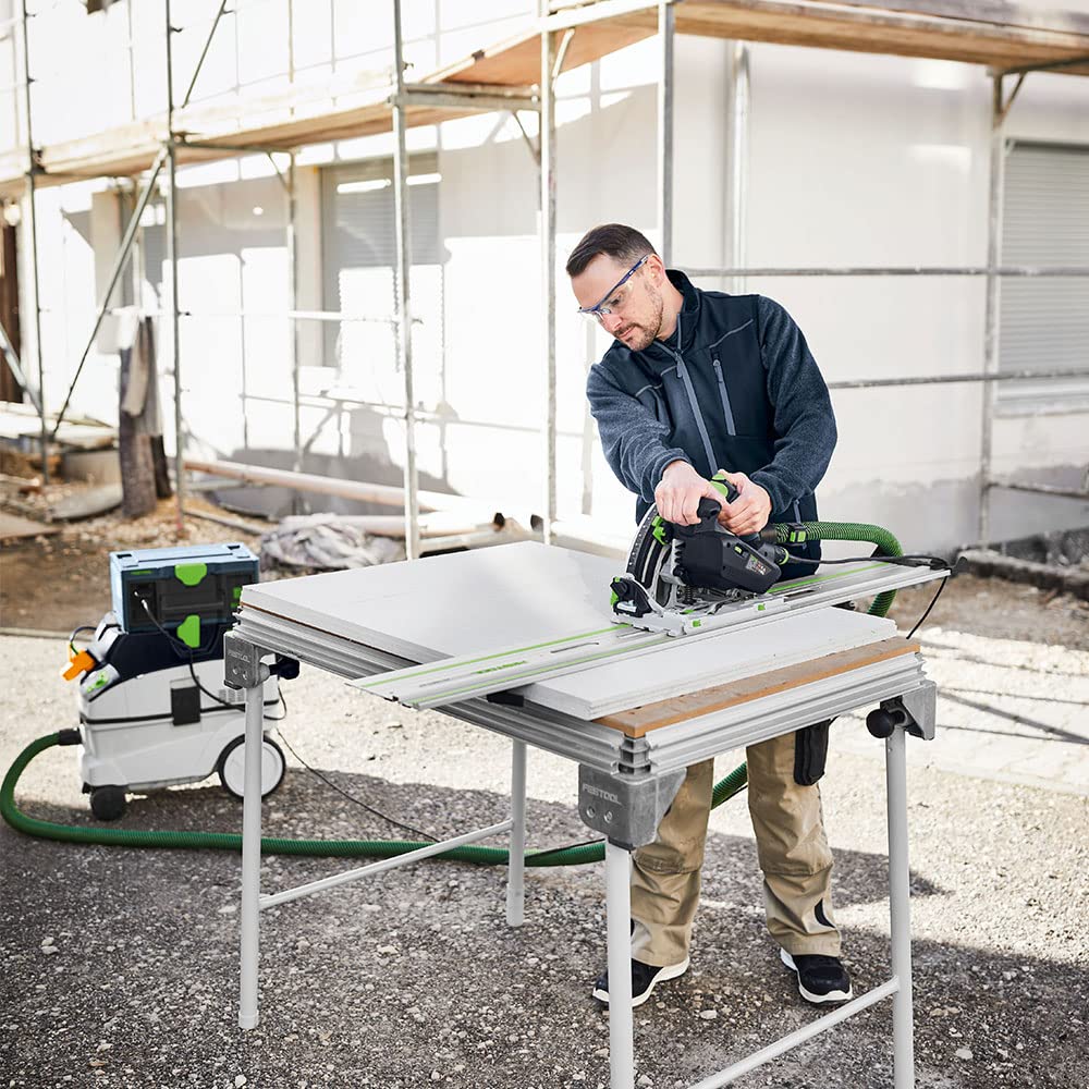 Festool TS 60 KEBQ-Plus Plunge Saw with Circular Saw Blade